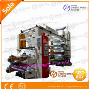 2015 New Belt 6 Color PE Film Flexo Printing Machine